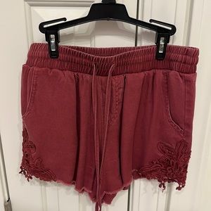 Maroon Shorts